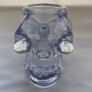Crystal Skull Candle Holder